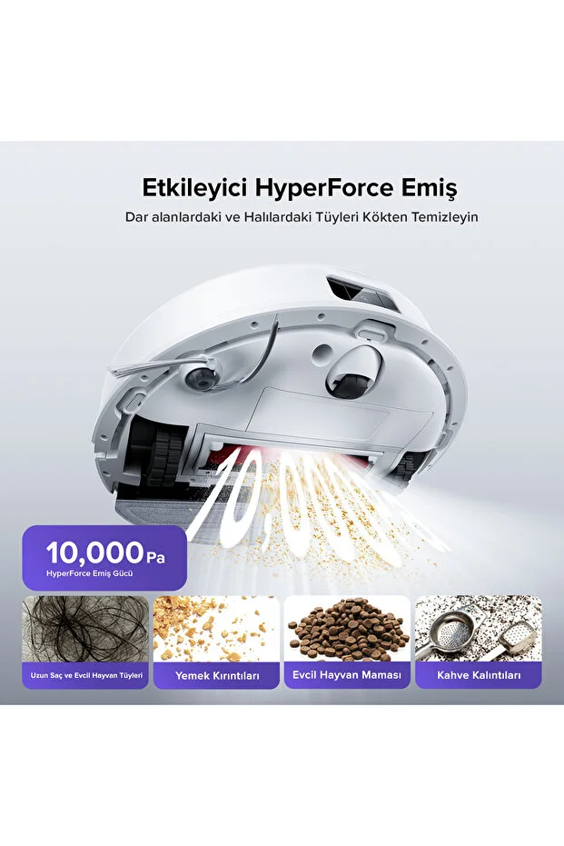 Roborock S8 Pro Akıllı Robot Süpürge